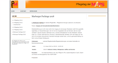Desktop Screenshot of pflegetag.maps-marburg.de